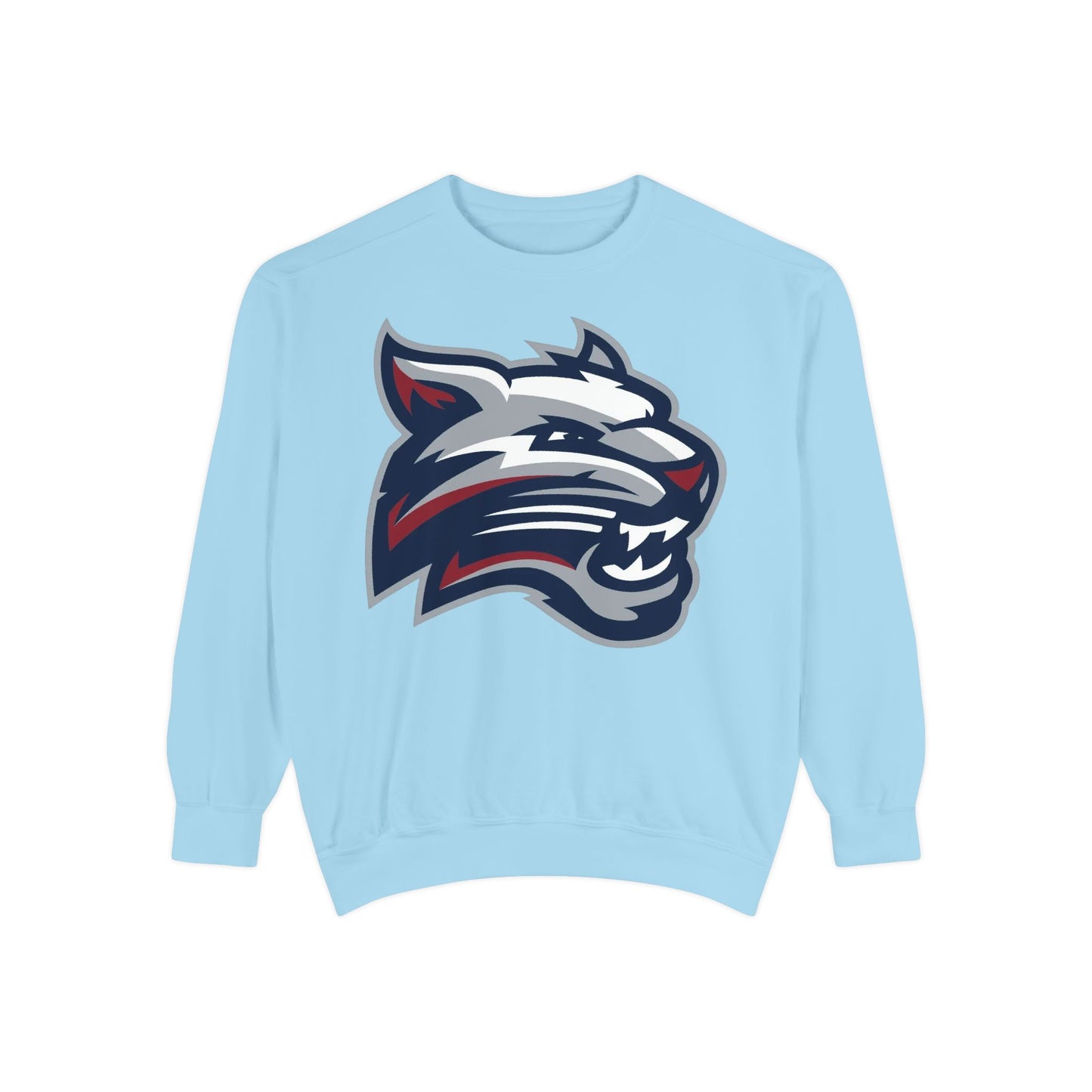 Bobcat Logo Sweatshirt — Retro Distressed Crewneck