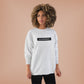 Crewneck Sweatshirt — "Certified by Experience" Minimal Graphic