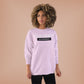 Crewneck Sweatshirt — "Certified by Experience" Minimal Graphic