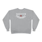 Crewneck Sweatshirt — "Certified by Experience" Minimal Graphic