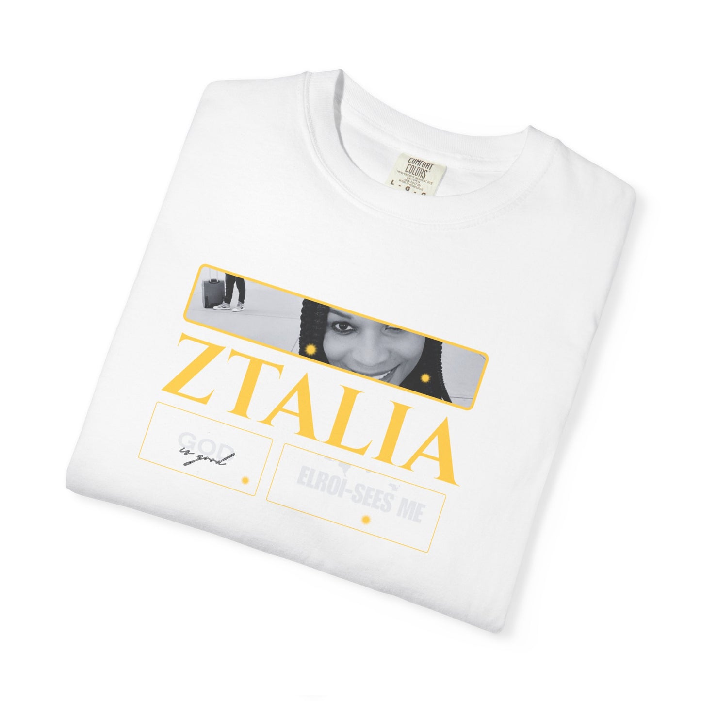 Ztalia Brand T-Shirt — Minimal Photo Logo Tee