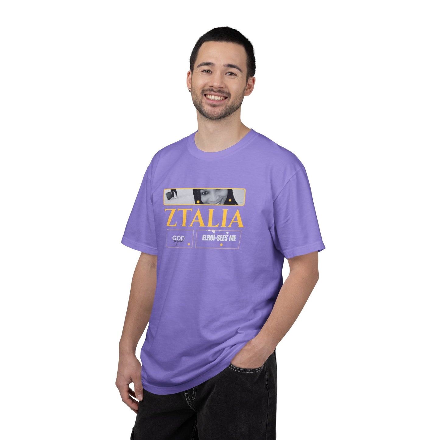 Ztalia Brand T-Shirt — Minimal Photo Logo Tee