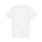 V-Neck Tee — 'Faith without Work is Dead' Vintage Sun Graphic