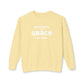 Candidate of Grace Sweatshirt — Cloud Sky Crewneck (Est. 2026)