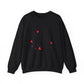 Crewneck Sweatshirt — "Held By Grace" Minimal Line Art Hands Design