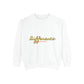 Difference Sweatshirt — Script Logo Pullover for Activism & Positive Vibes