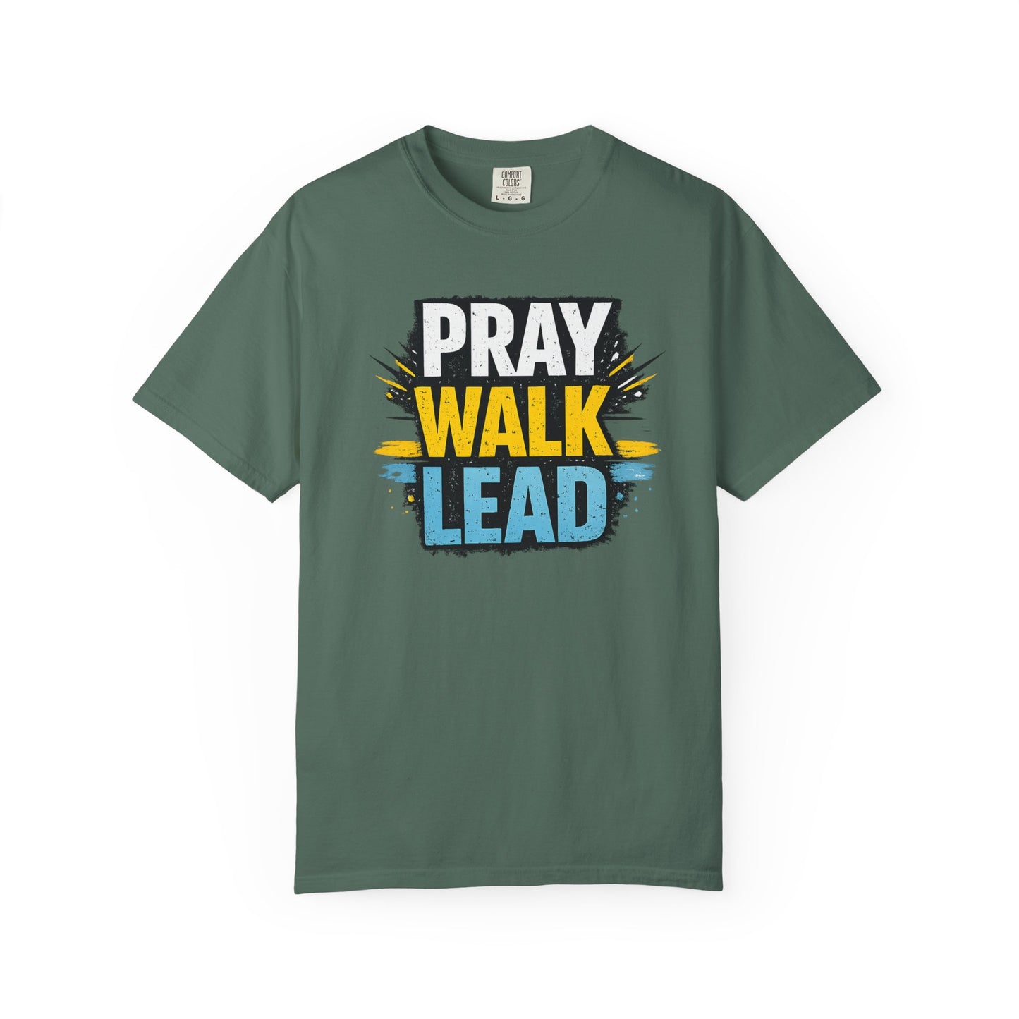 Pray Walk Lead T-Shirt — Inspirational Christian Faith Tee