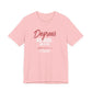 Degrees Script T‑Shirt — Minimal Retro Graphic Tee