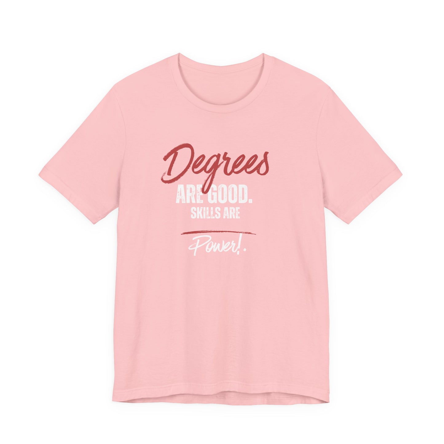 Degrees Script T‑Shirt — Minimal Retro Graphic Tee
