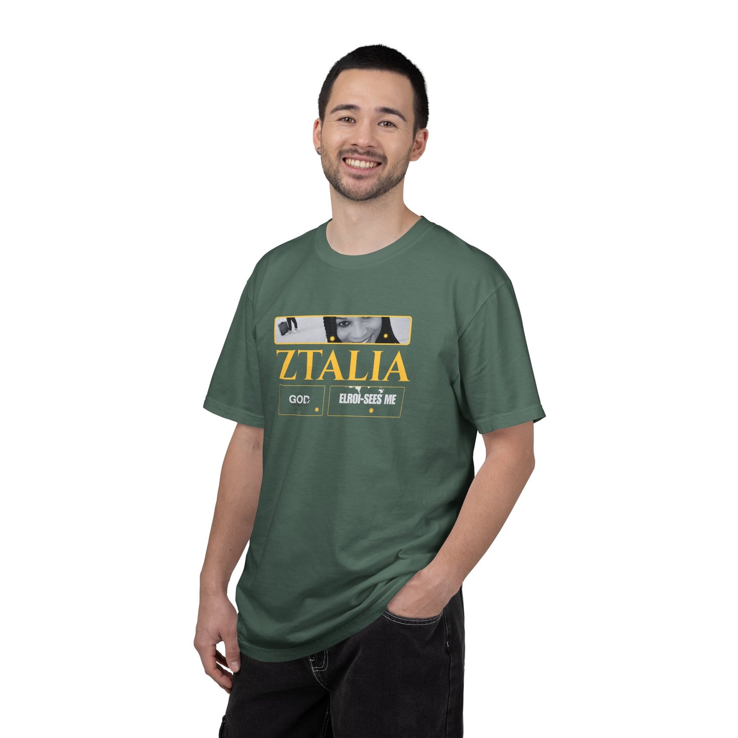 Ztalia Brand T-Shirt — Minimal Photo Logo Tee