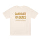 Candidate of Grace T-Shirt — Inspirational Faith Graphic Tee