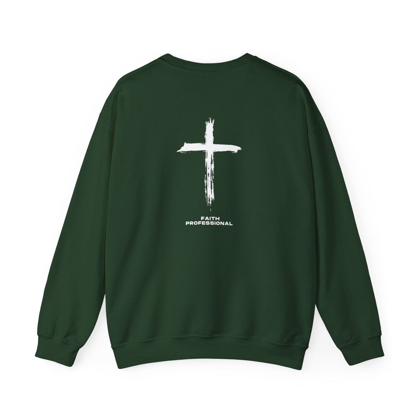 Crewneck Sweatshirt — "Skilled, Called, Empowered" Colorful Watercolor Design