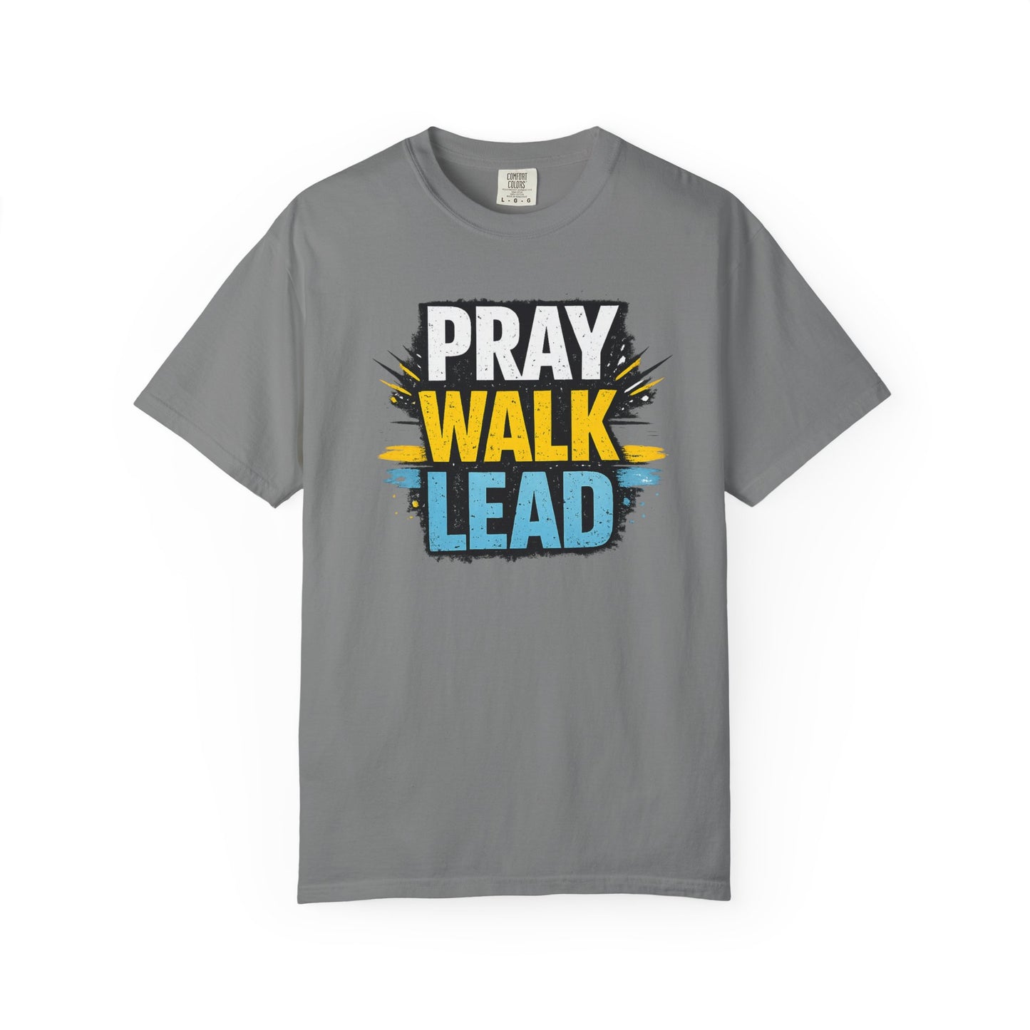 Pray Walk Lead T-Shirt — Inspirational Christian Faith Tee