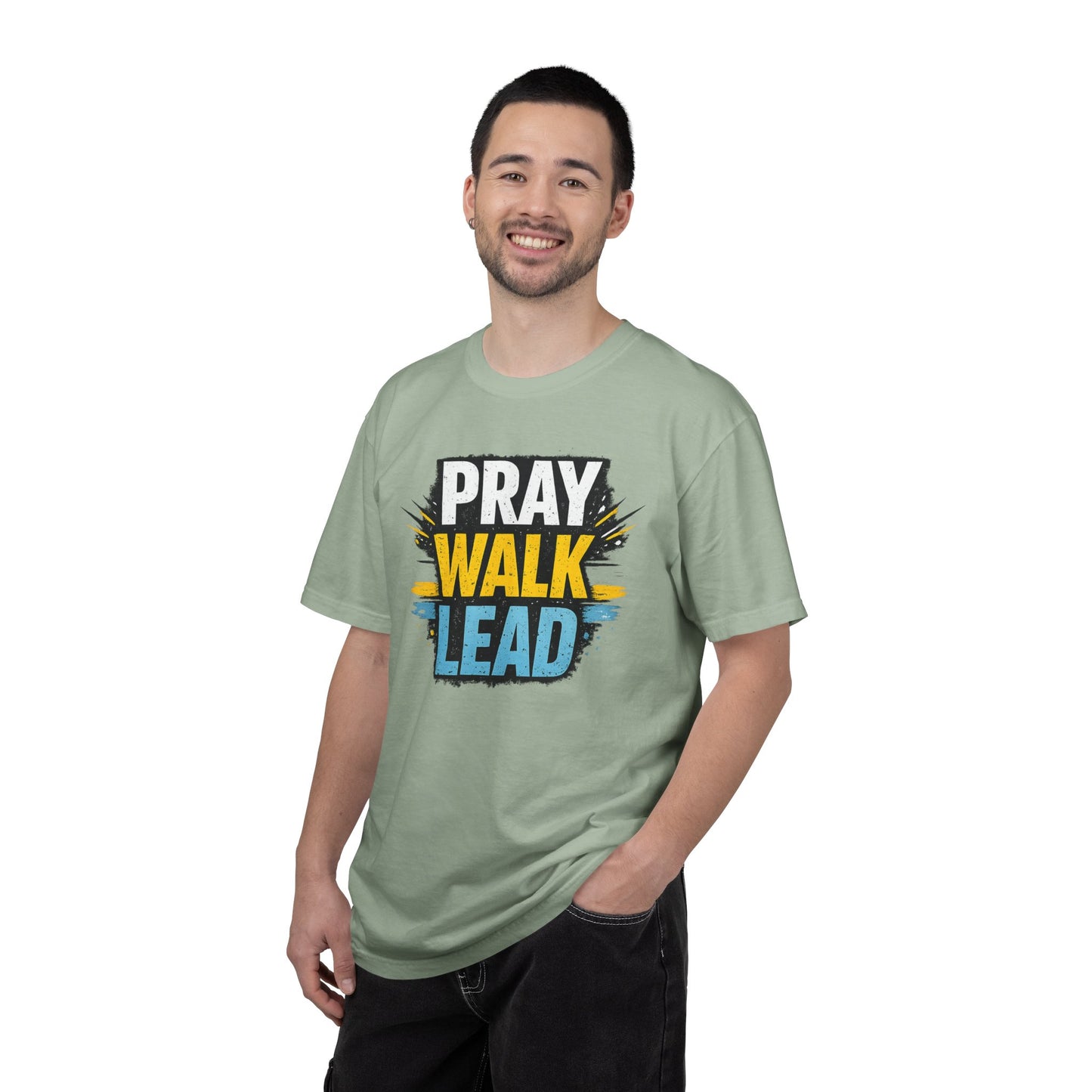 Pray Walk Lead T-Shirt — Inspirational Christian Faith Tee