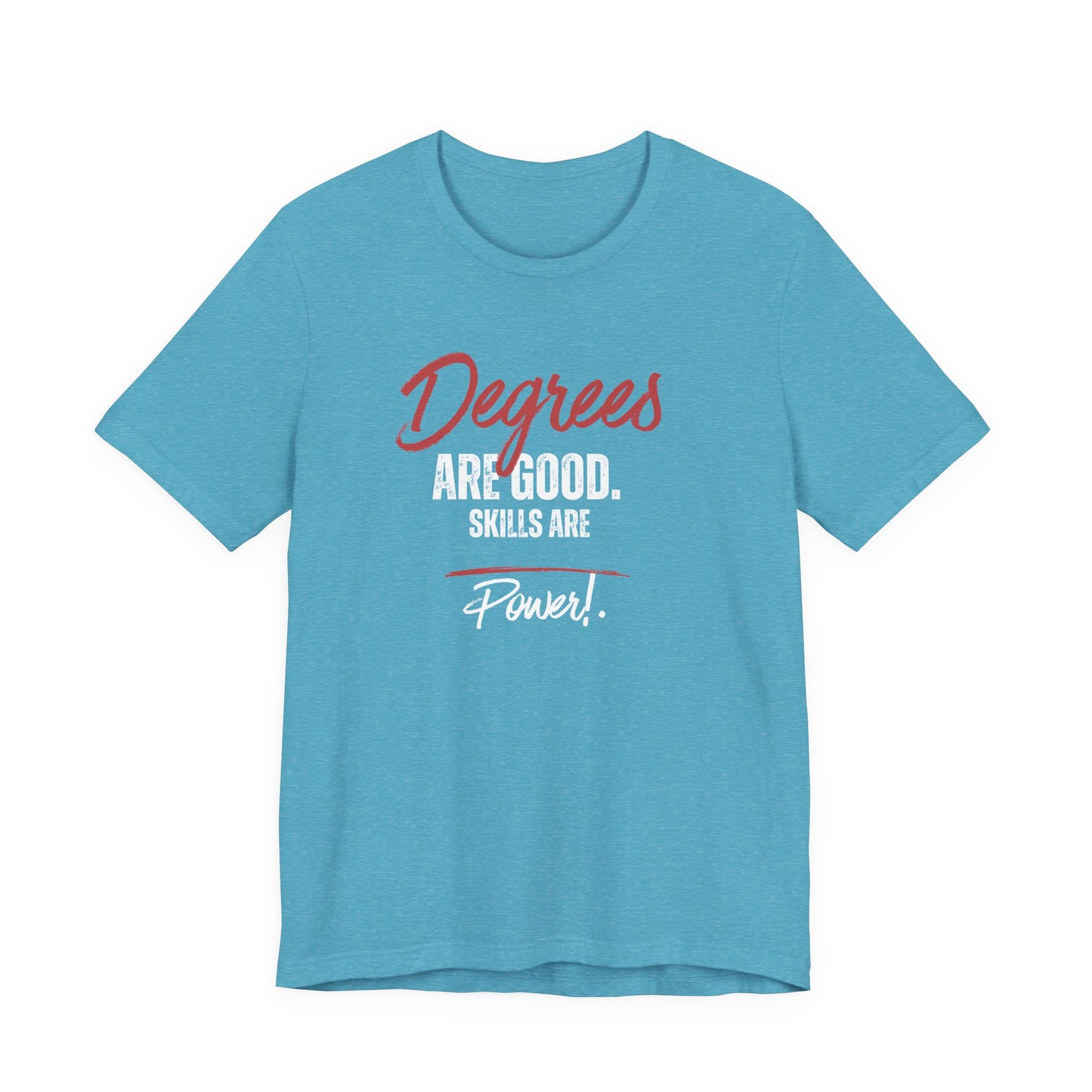 Degrees Script T‑Shirt — Minimal Retro Graphic Tee
