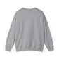 Crewneck Sweatshirt — "Held By Grace" Minimal Line Art Hands Design