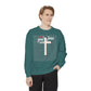 Grace Cross Sweatshirt — "Candidate of Grace" Christian Pullover
