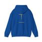 Hoodie — 'Without work is Dead' Gold Baroque Graphic Hooded Sweatshirt