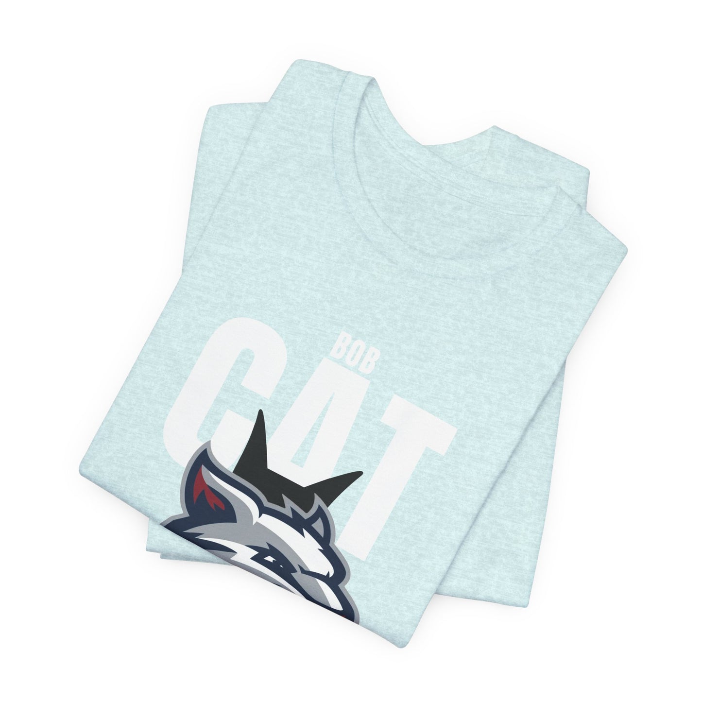 Bobcats Head Graphic Tee — Athletic Mascot T‑Shirt