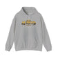 Hoodie — 'Without work is Dead' Gold Baroque Graphic Hooded Sweatshirt
