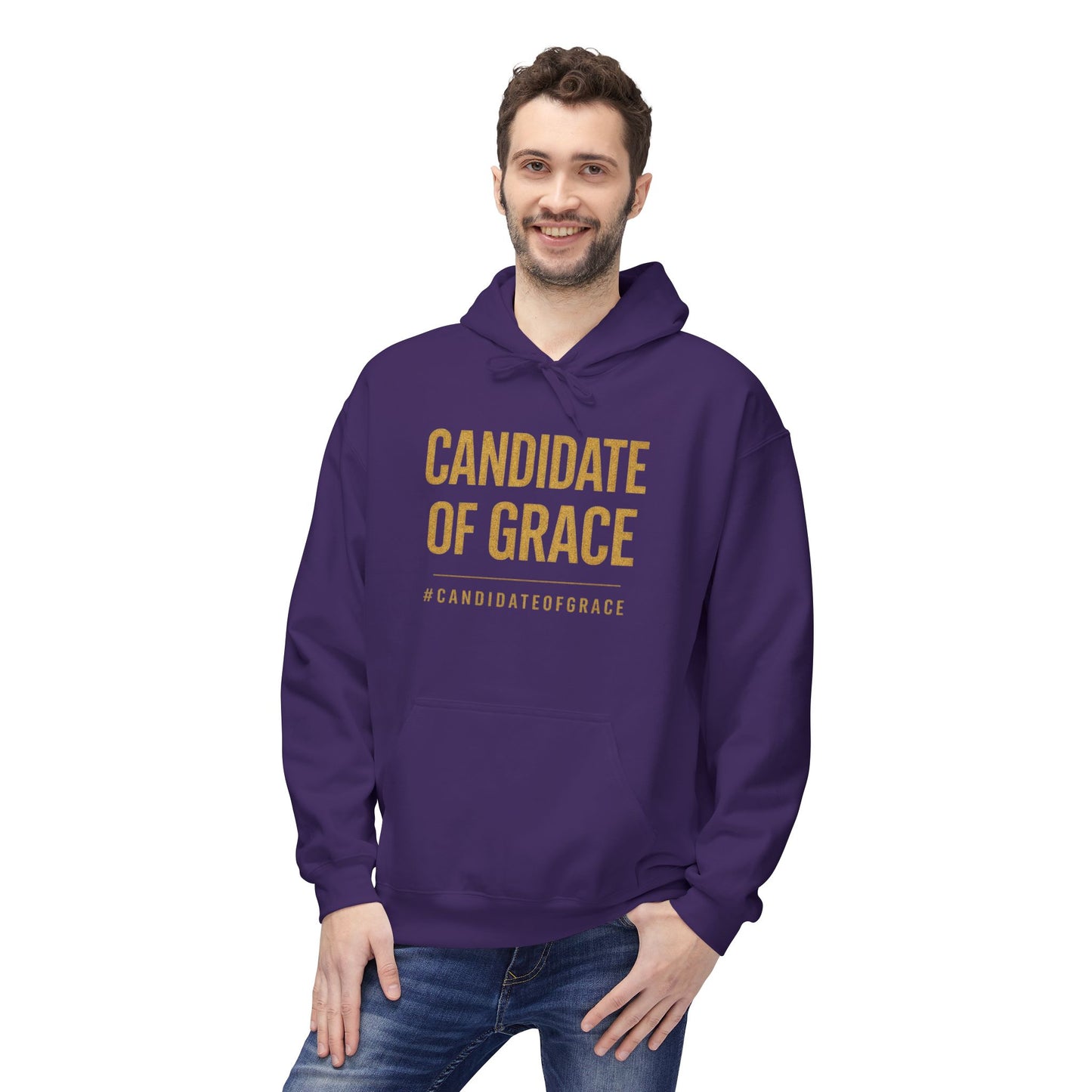 Of Grace Hoodie — Inspirational Faith Graphic Pullover