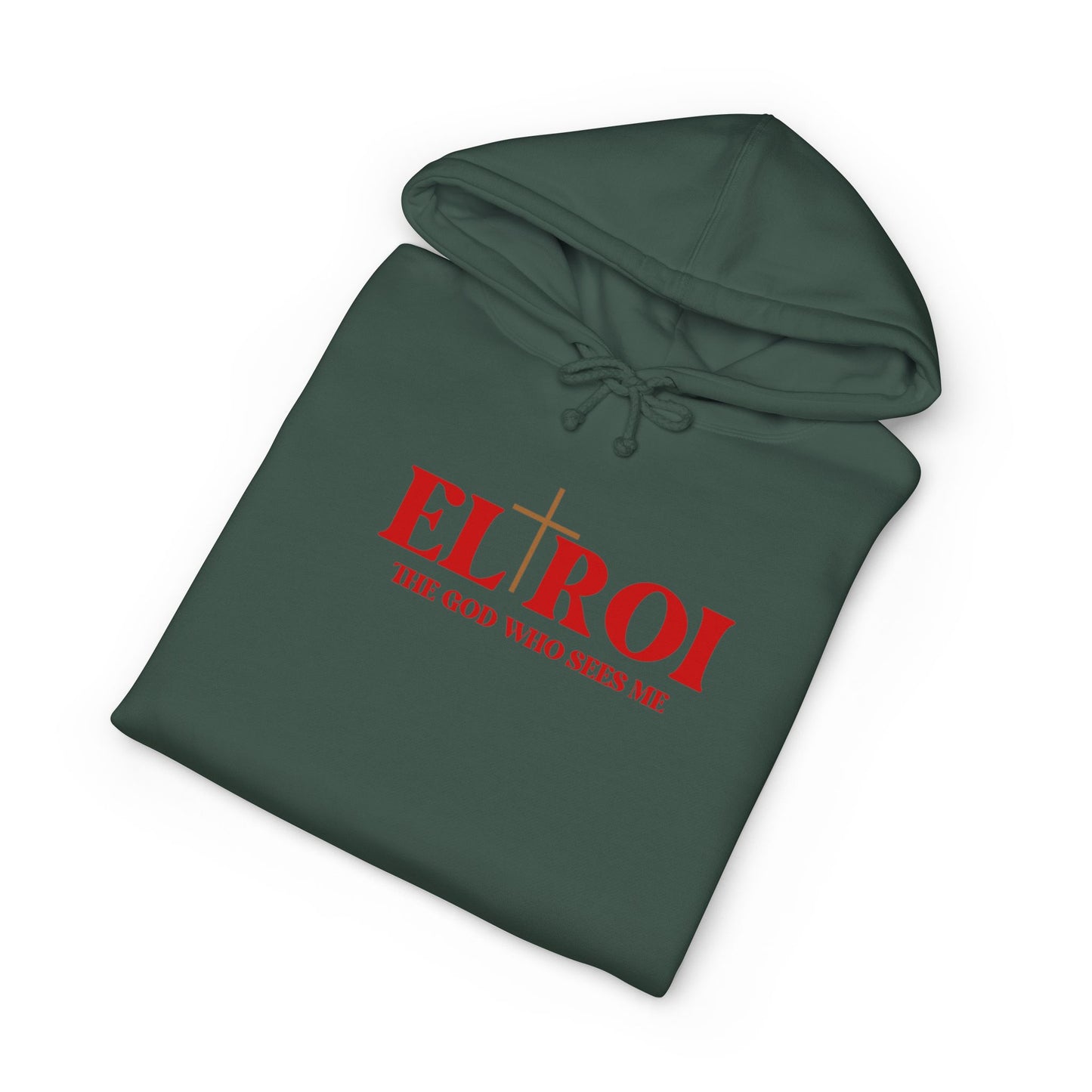 El Roi Hoodie — 'The God Who Sees Me' Christian Faith Pullover