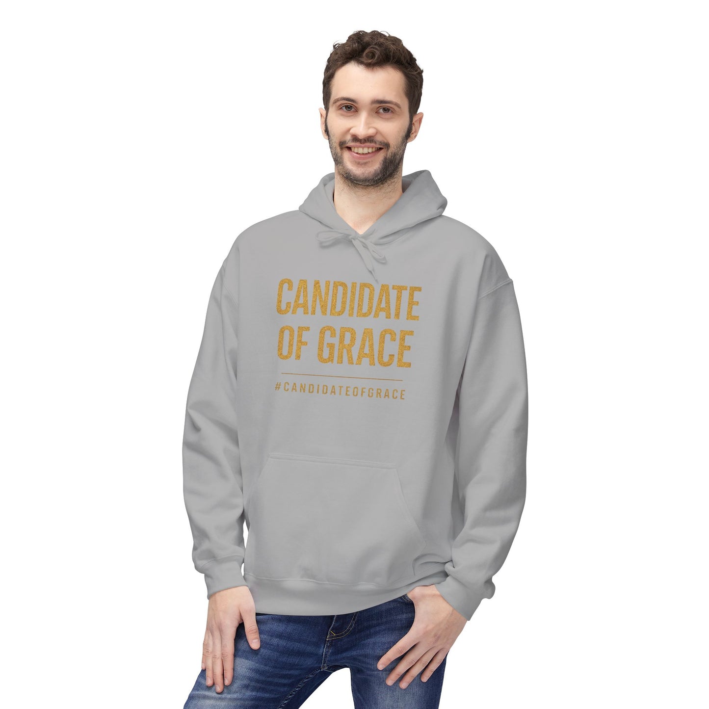 Of Grace Hoodie — Inspirational Faith Graphic Pullover