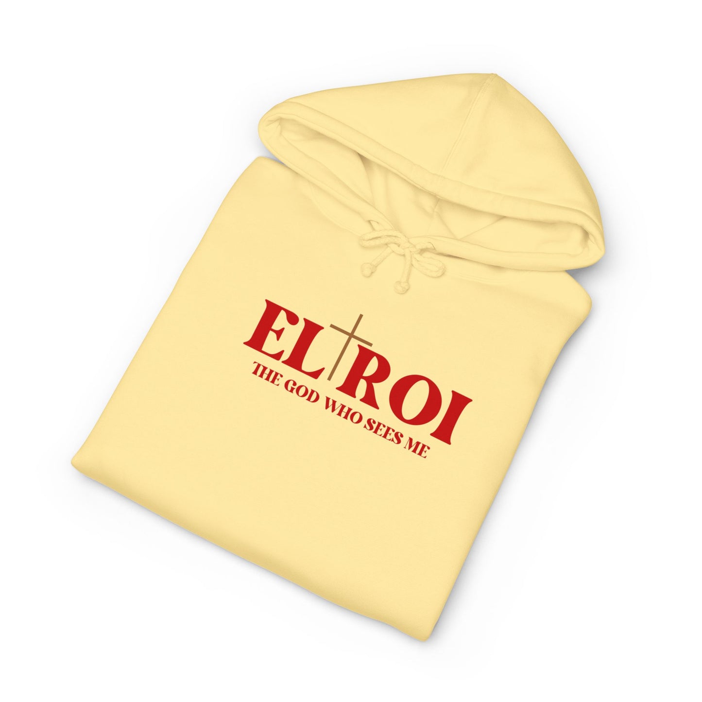 El Roi Hoodie — 'The God Who Sees Me' Christian Faith Pullover
