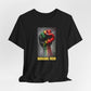 AfriBurkina Faso Flag Fist T-Shirt — Patriotic Map Back Tee