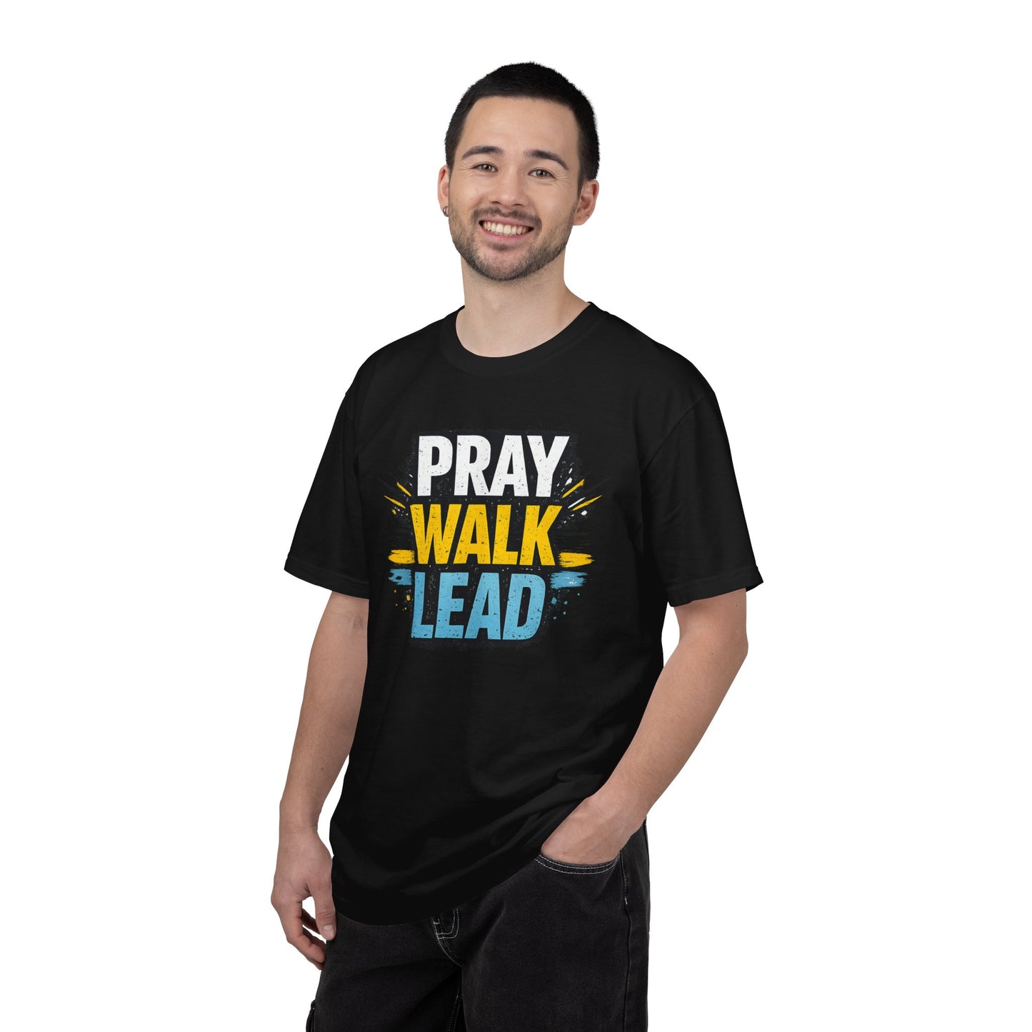 Pray Walk Lead T-Shirt — Inspirational Christian Faith Tee