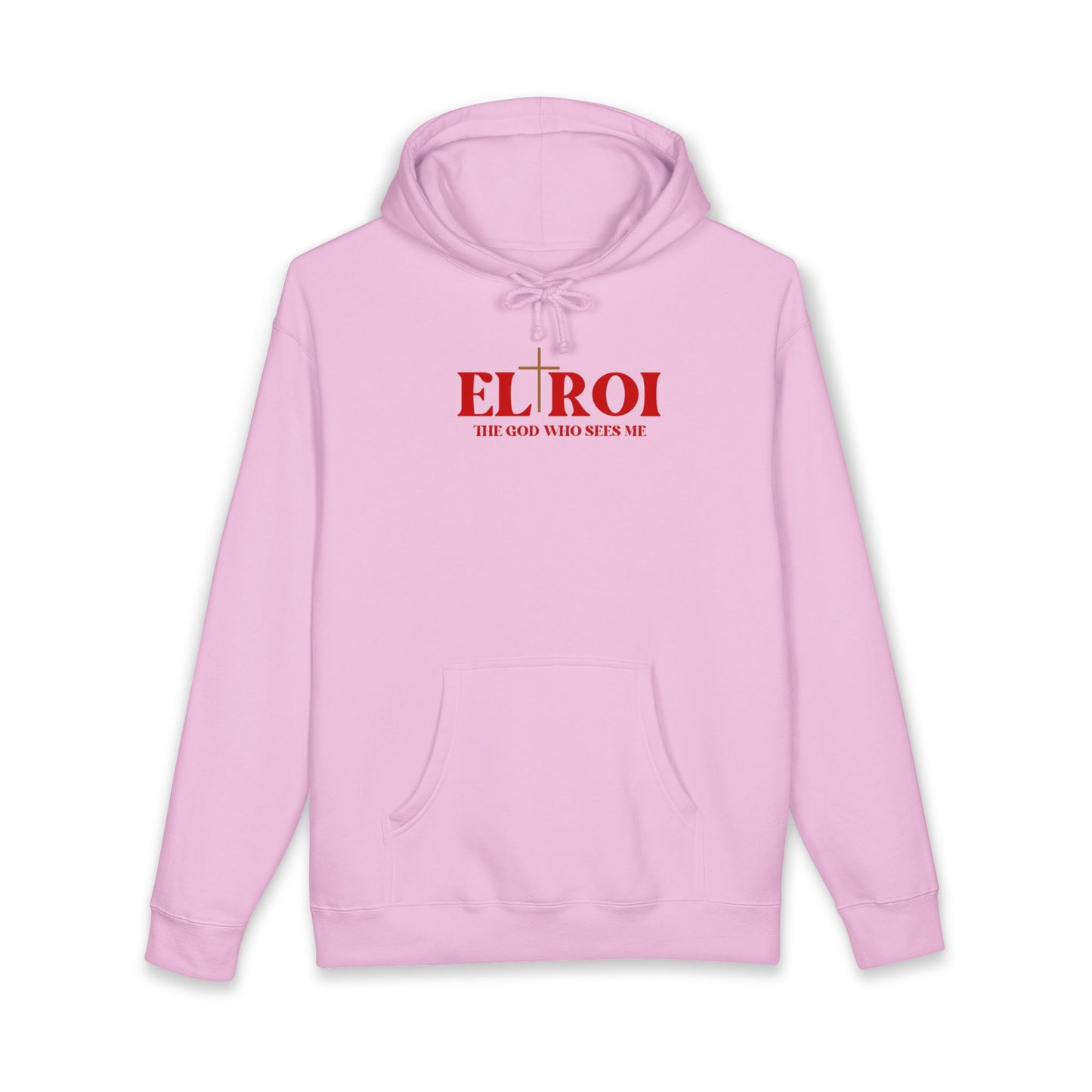 El Roi Hoodie — 'The God Who Sees Me' Christian Faith Pullover
