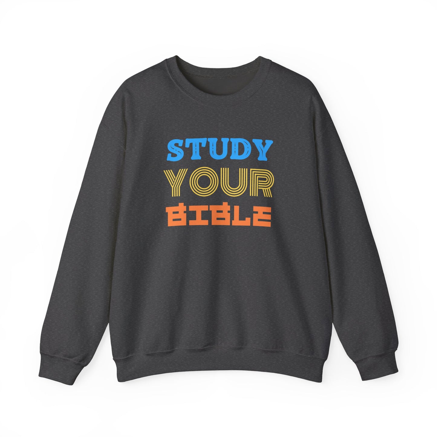 Crewneck Sweatshirt — "Skilled, Called, Empowered" Colorful Watercolor Design