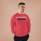 Crewneck Sweatshirt — "Certified by Experience" Minimal Graphic