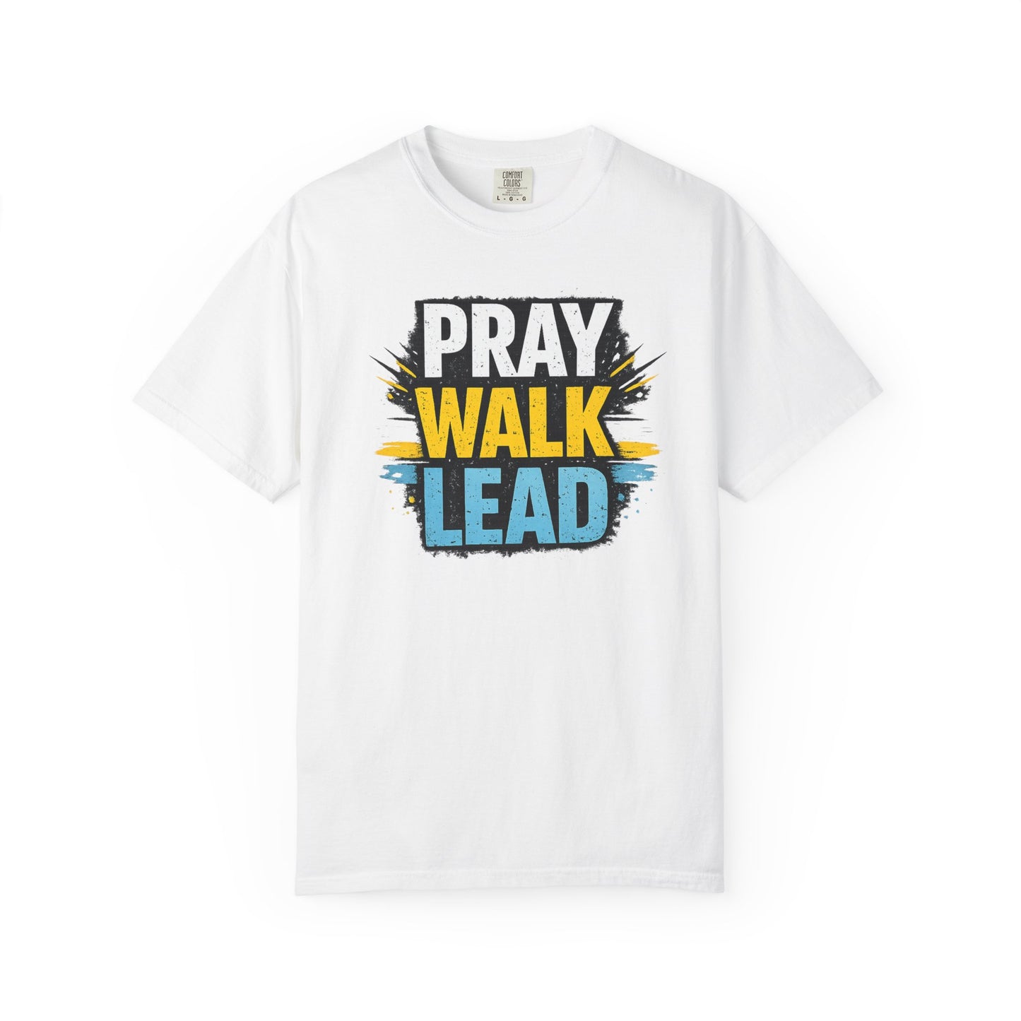 Pray Walk Lead T-Shirt — Inspirational Christian Faith Tee