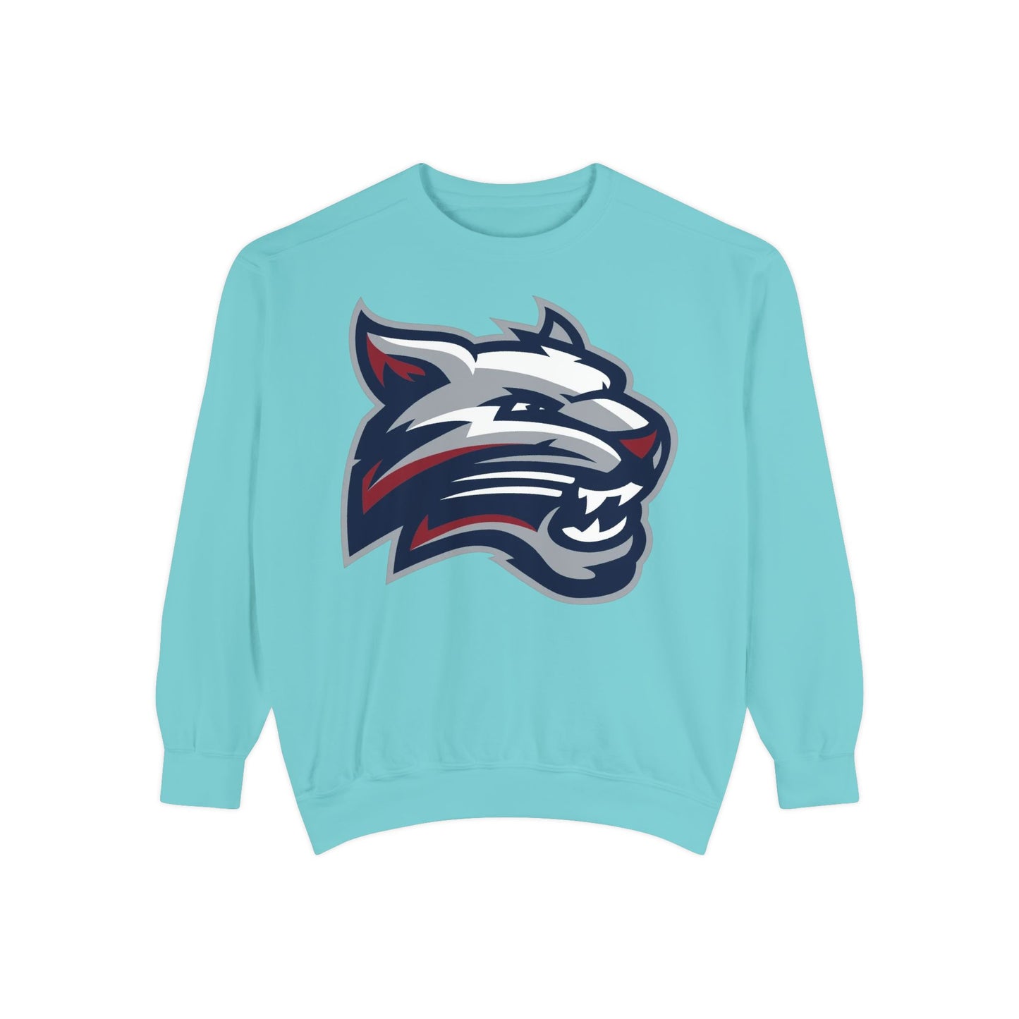 Bobcat Logo Sweatshirt — Retro Distressed Crewneck