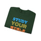 Crewneck Sweatshirt — "Skilled, Called, Empowered" Colorful Watercolor Design