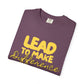 Lead to Make a Difference T-Shirt — Inspirational Christian Cross Tee