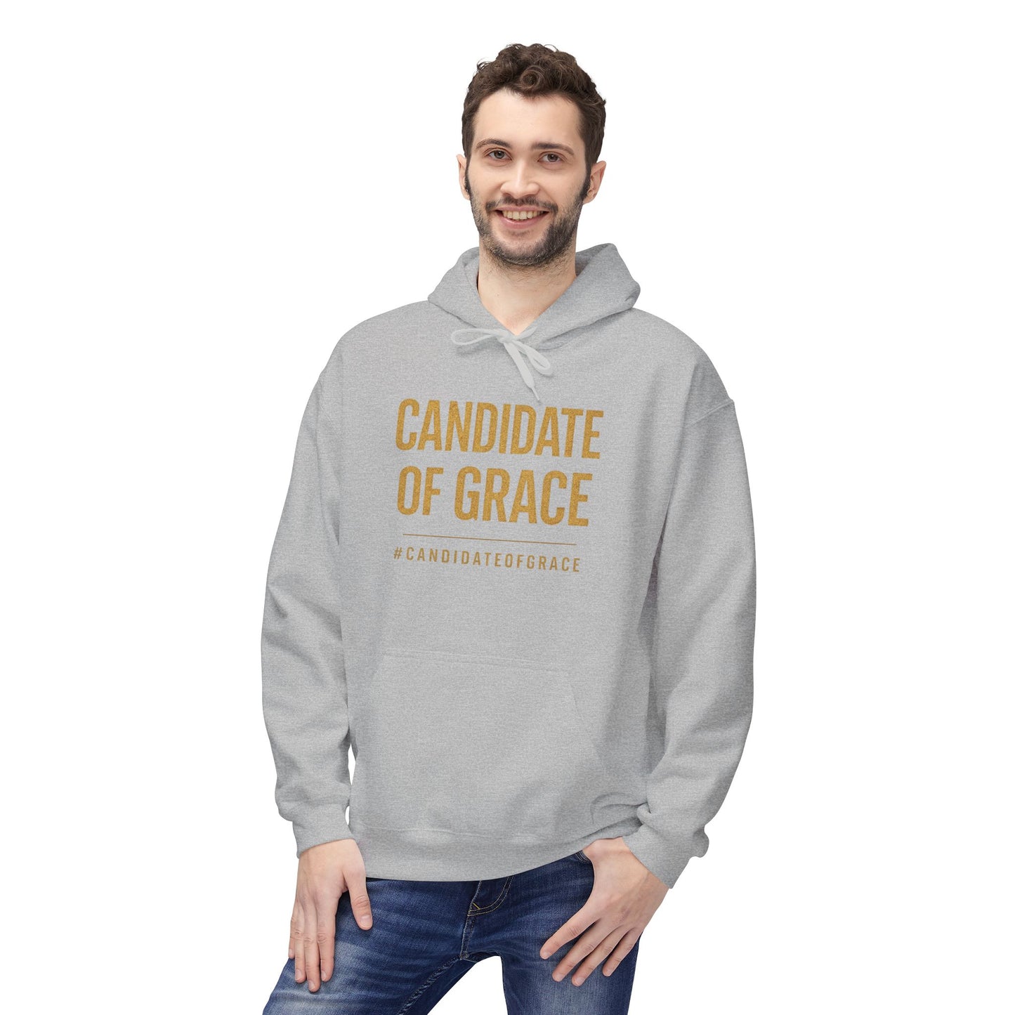 Of Grace Hoodie — Inspirational Faith Graphic Pullover