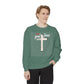 Grace Cross Sweatshirt — "Candidate of Grace" Christian Pullover