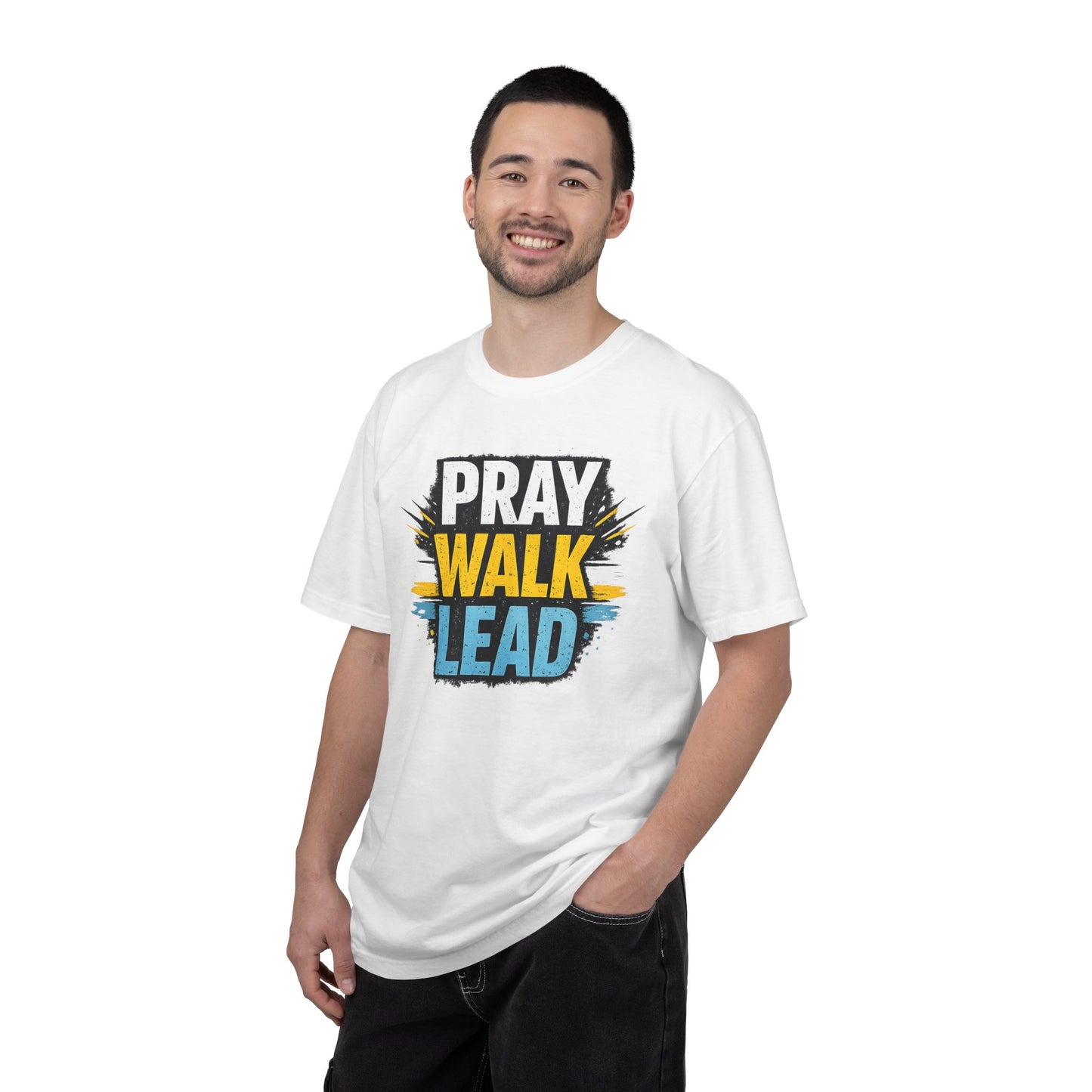 Pray Walk Lead T-Shirt — Inspirational Christian Faith Tee