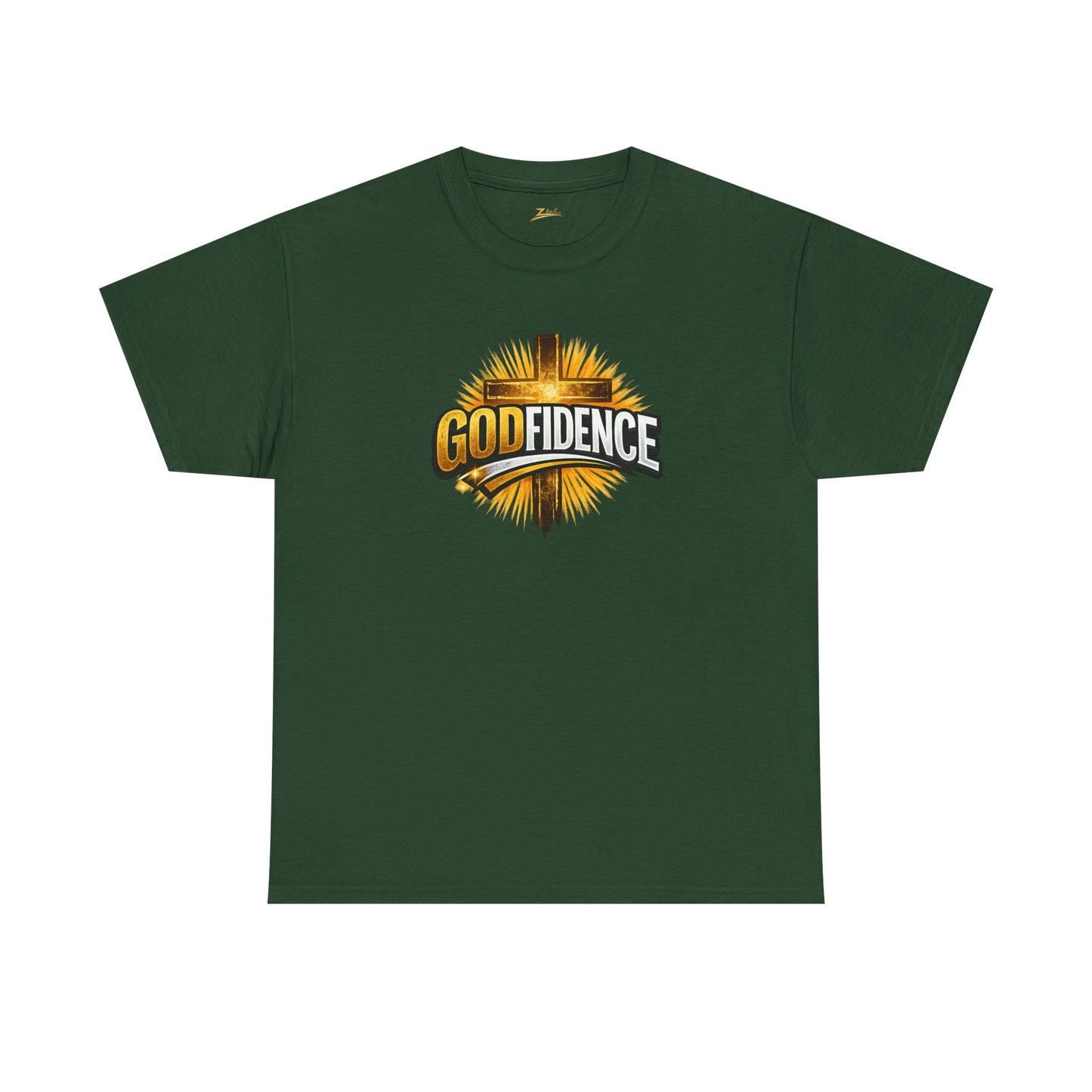 Godfidence Cross T‑Shirt — Christian Faith Graphic Tee