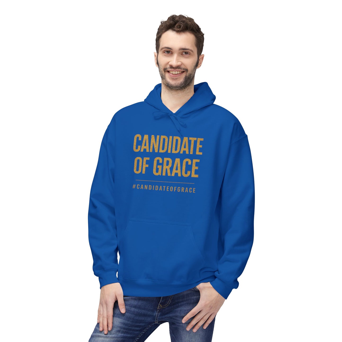 Of Grace Hoodie — Inspirational Faith Graphic Pullover