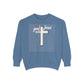 Grace Cross Sweatshirt — "Candidate of Grace" Christian Pullover