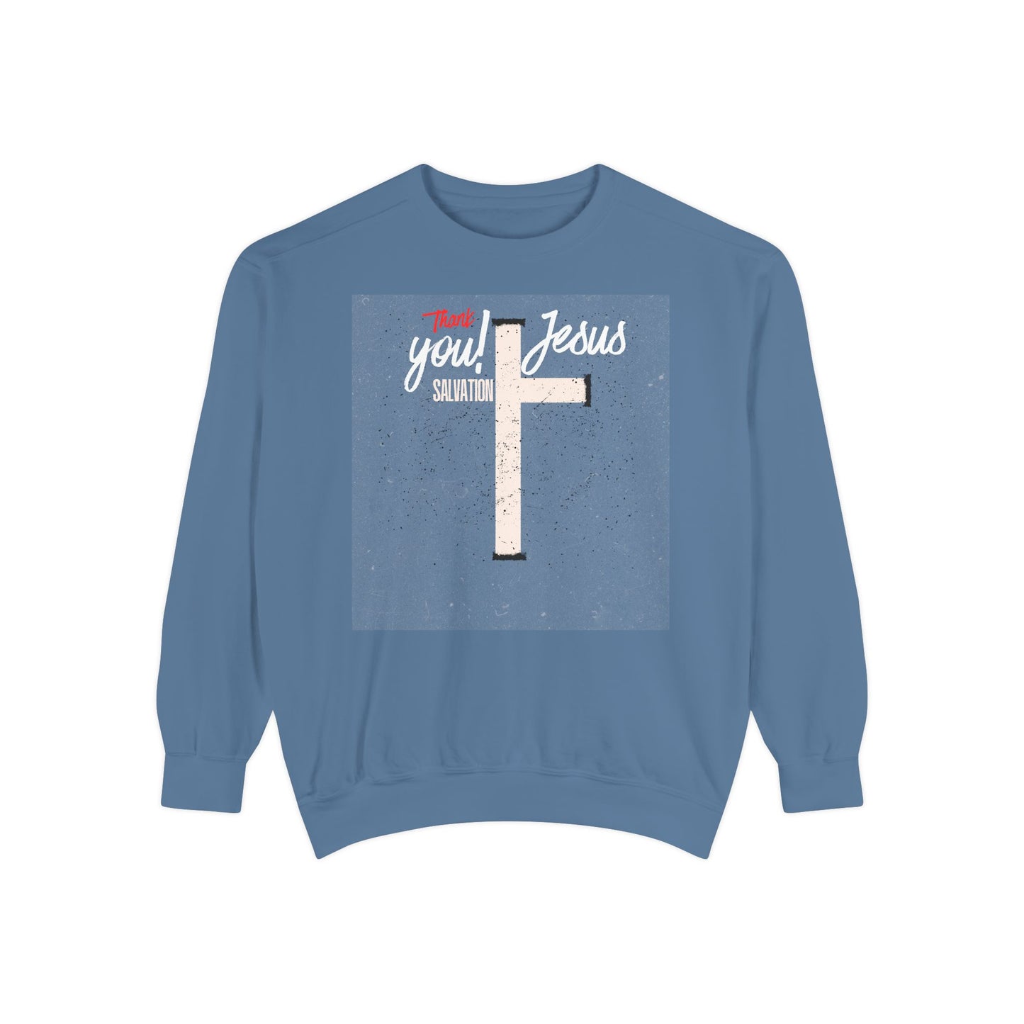 Grace Cross Sweatshirt — "Candidate of Grace" Christian Pullover