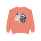 Bobcat Logo Sweatshirt — Retro Distressed Crewneck