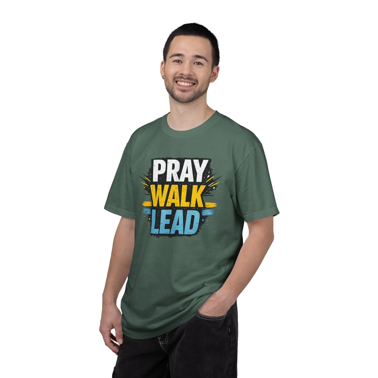 Pray Walk Lead T-Shirt — Inspirational Christian Faith Tee