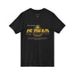 V-Neck Tee — 'Faith without Work is Dead' Vintage Sun Graphic