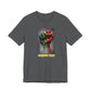 AfriBurkina Faso Flag Fist T-Shirt — Patriotic Map Back Tee