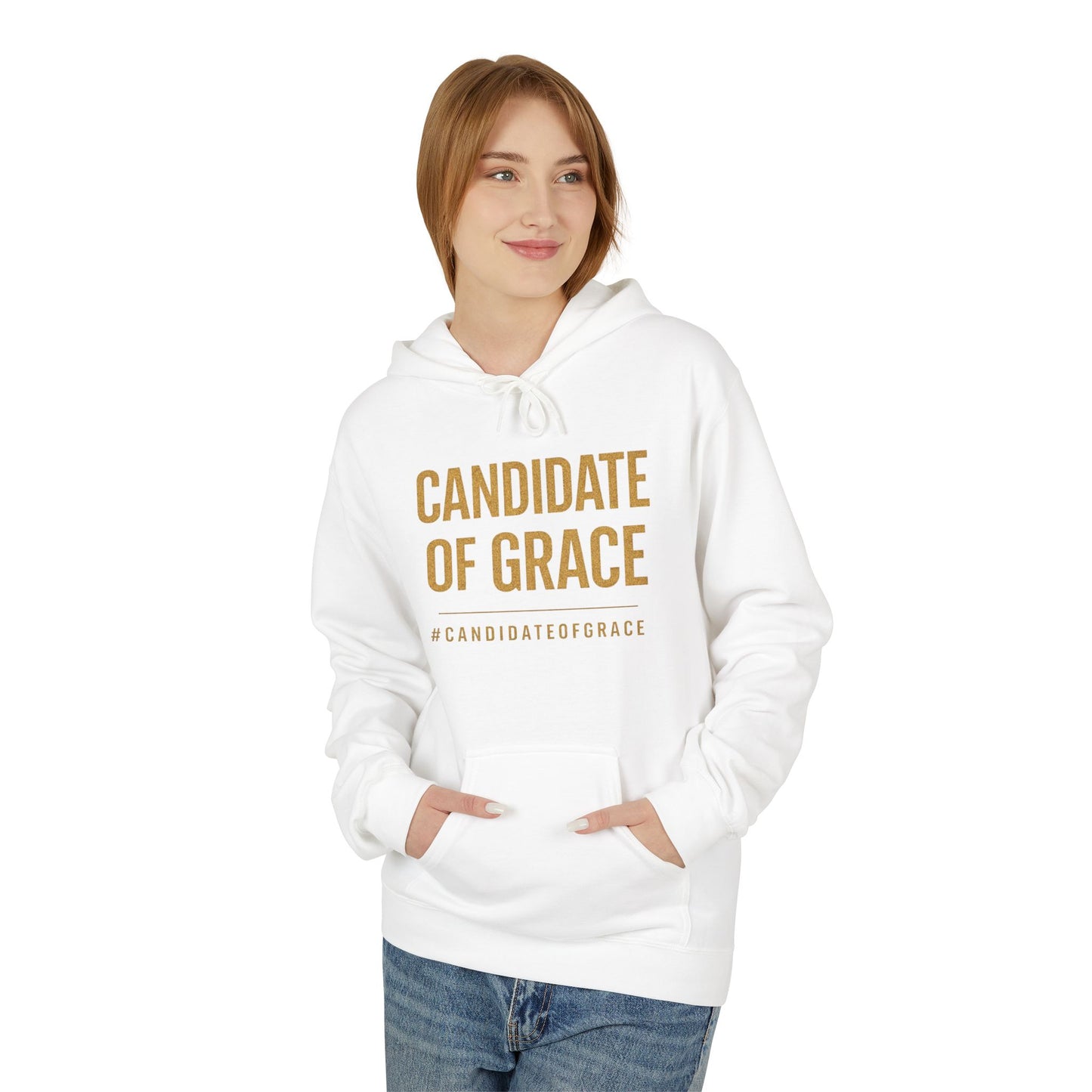 Of Grace Hoodie — Inspirational Faith Graphic Pullover