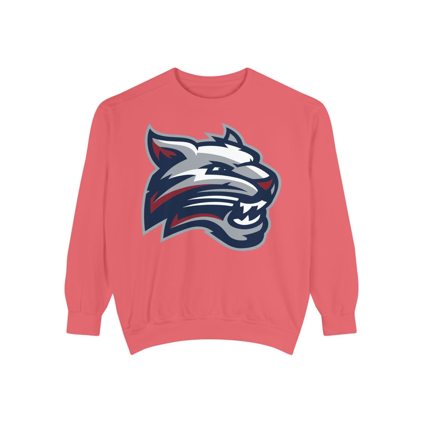 Bobcat Logo Sweatshirt — Retro Distressed Crewneck